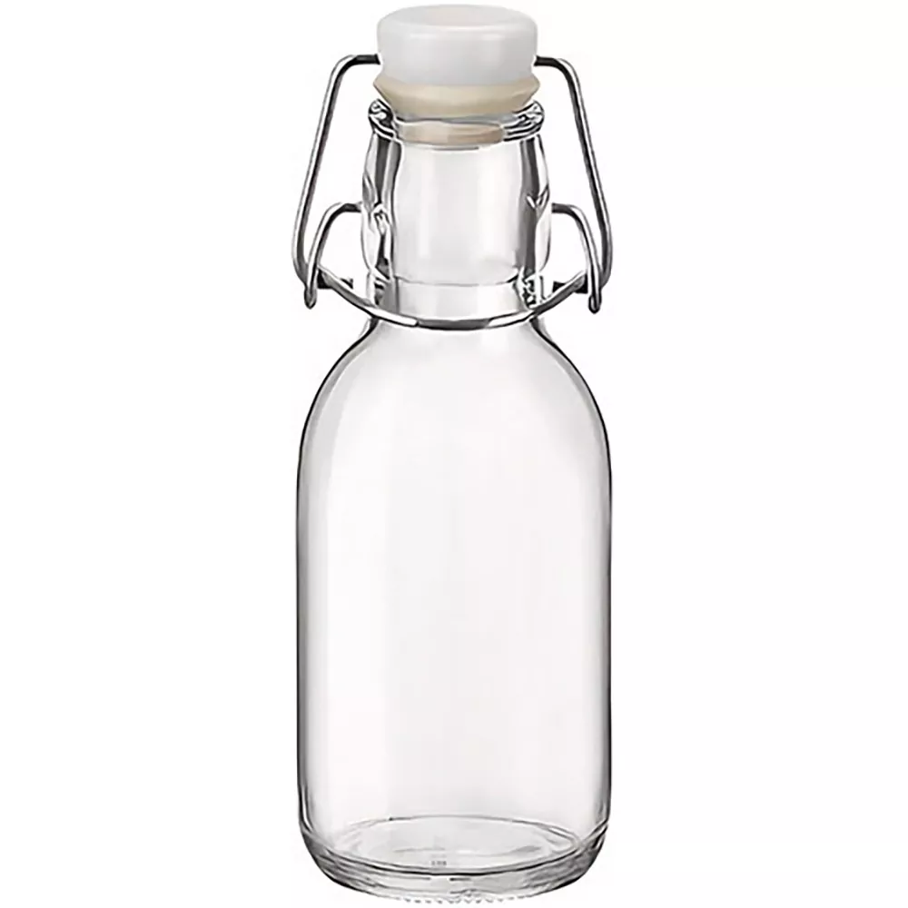 200 ml kaanega klaaspudelid
