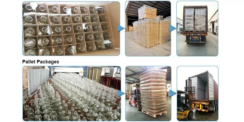 100ml Empty Glass Tequila Bottles with Aluminum Cap