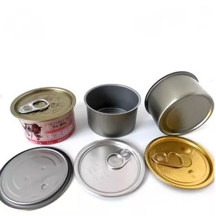 2-Piece Aluminum-Coated Tin Can with Easy Open Lid